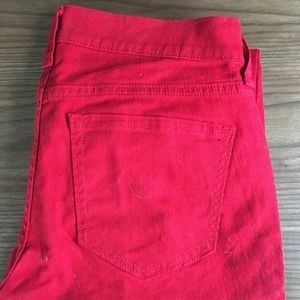 Red Skinny Jeans